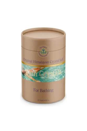 Sal de cristal original del Himalaya – Sales de baño para hidratación, desintoxicación y relajación – 2.2 libras (2.2 lbs)