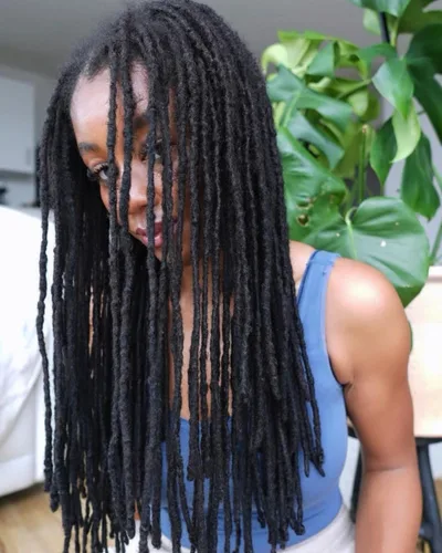 Miniatura 13 de Extensiones de cabello humano con 10 hebras de 6 pulgadas, 100 % hechas a mano, extensiones permanentes de rastas para mujeres y hombres, se pueden