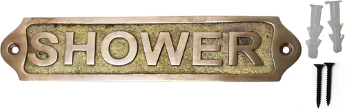Miniatura 16 de Placa de puerta de latón Sam Star Acabado antiguo Fácil instalación DIY Mejor placa decorativa para el hogar, hombres, mujeres, oficina