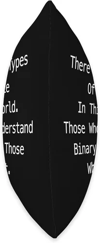 Miniatura 2 de There Are 10 Types Of People Funny programmer Throw Pillow
