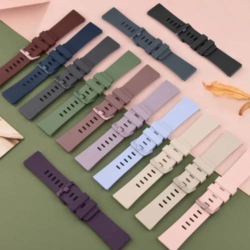 Miniatura 2 de Paquete de 6 correas para reloj inteligente Fitbit Versa 2, pulseras deportivas clásicas suaves de repuesto para mujeres y hombres