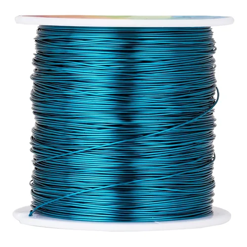 Miniatura 10 de Alambres de cobre resistentes al deslustre de 65.6 pies, alambre de cobre para electrocultura en jardinería, alambre de cobre de calibre 16, cables