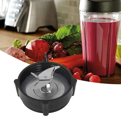Miniatura 3 de Blender Piezas de repuesto Blender Ice Blade con base inferior y silicona O para sellado de aro Junta Accesorio forBlender 1200W