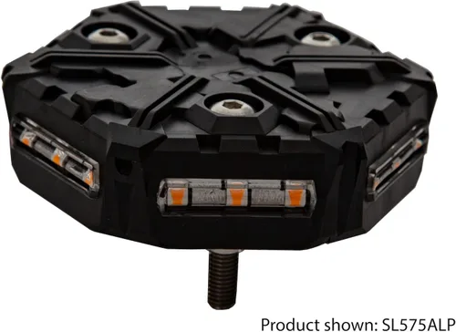 Miniatura 4 de Buyers Products SL576ALP Clase 2 Baliza LED Micro con Montura Magnética y Enchufe Auxiliar, Baliza Estroboscópica, Camión Utilitario, Remolque