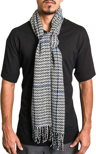 Miniatura 125 de Alpine Swiss Bufanda a cuadros para hombre, ultra suave, chal de invierno, cálido, ligero, para clima frío
