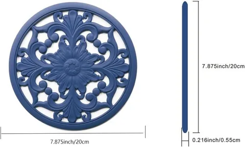 Miniatura 2 de Salvamanteles para platos calientes, salvamanteles de silicona, almohadillas calientes para cocina, salvamanteles para ollas y sartenes calientes