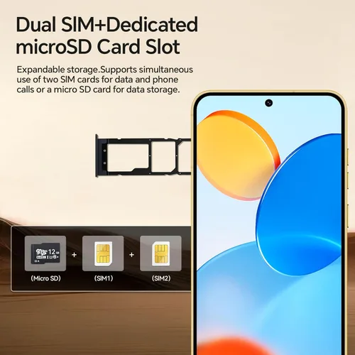 Miniatura 5 de Teléfonos desbloqueados, 12GB+512GB teléfonos Android desbloqueados, 5G Android 14 Smartphone, Snapdragon888, 5000mAh (plateado)
