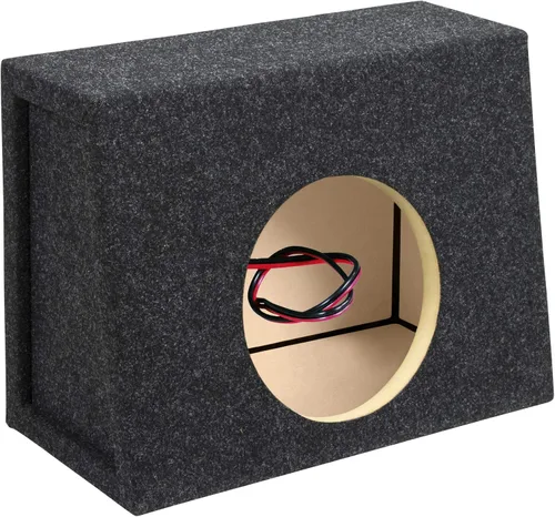 Miniatura 4 de Atrend 8 pulgadas Caja de altavoz de subwoofer para camiones de recinto sellado de una sola unidad con revestimiento de alfombra - Mejora la calidad
