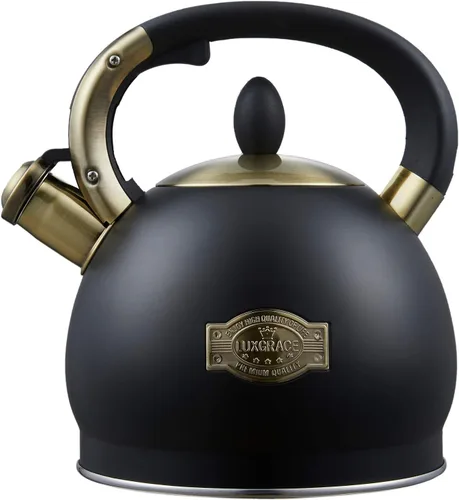 Miniatura 8 de Tetera de Té - Hervidor de 2.2 Quart para Estufa Silbante de Acero Inoxidable Ollas de Té para Estufa Silbante de Té