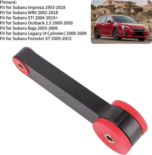 Miniatura 4 de KIMISS Soporte de tope de paso del motor de aleación de aluminio para Impreza 1993-2018/WRX 2002-2018/STI 2004-2019/Outback 2000-2009/Baja