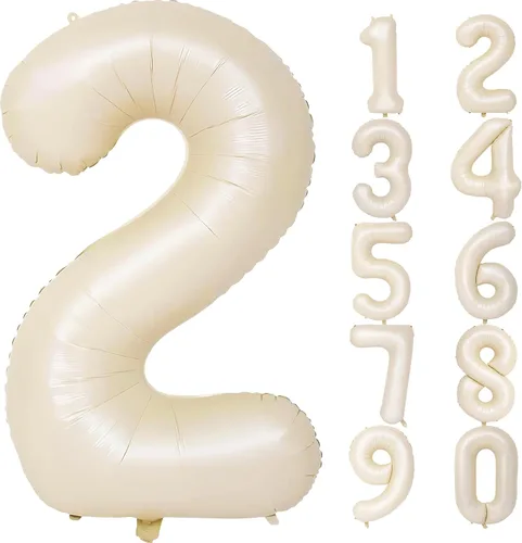Miniatura 153 de SINBEE Globo dorado del número 10, papel de aluminio Mylar de 40 pulgadas, decoración de fiesta reutilizable para cumpleaños, aniversario, Oro
