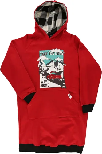 Miniatura 145 de Lazy One Sudadera con capucha de gran tamaño, ropa de dormir cómoda, vestido de suéter para mujer