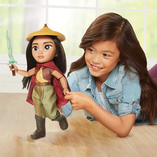Miniatura 2 de Disney Raya y el último dragón muñeca articulada Raya grande