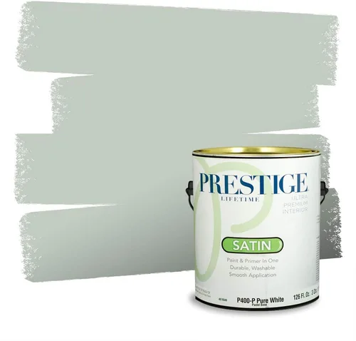 Miniatura 1580 de Prestige Paints - pintura de exterior y pintura de imprimación en una, E100-T-6006-10AVP