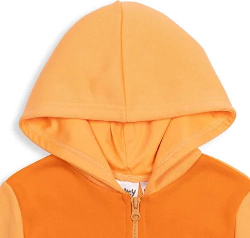 Miniatura 8 de Bluey Sudadera con capucha de forro polar con media cremallera para niños pequeños y grandes
