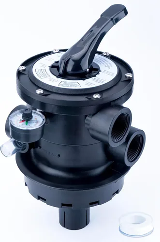 SP0714T Válvula multipuerto de montaje superior compatible con Hayward Variflo S166T, S180T, S210T, S244T All ProSeries y VL Series Filtro de arena,
