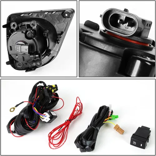 Miniatura 4 de DNA MOTORING FL-ZTL-193-AM - Luz antiniebla para el lado del conductor y del pasajero, mejora la visibilidad