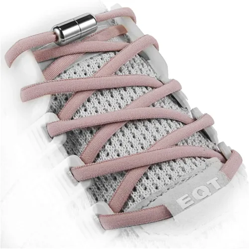 Cordones elásticos para zapatos para adultos, niños, ancianos, sistema con cordones elásticos (2 pares)