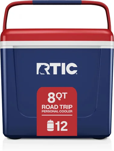 Miniatura 18 de RTIC Hielera Personal para Viaje por Carretera de 8 QT, Pequeña, Compacta, Aislada, Caja de Hielo Portátil para Comida, Bebida, Bebidas, Playa, Gris