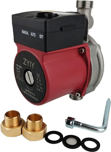 Miniatura 6 de 115V Hot Water Circulation/Recirculating Pump with Timer,3-Speed Circulator Pump, Max.Q/H :8.4GPM/16.7FT,Silent Operation for Domestic Water
