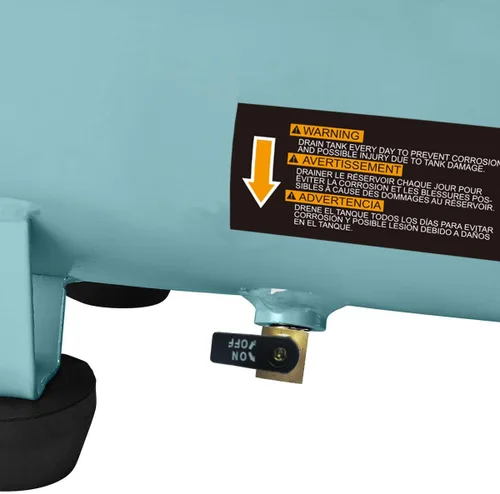 Miniatura 6 de SUNROAD Válvula de compresor de aire Válvula de bola de drenaje de latón Válvula de bola de 1/4 "NPT rosca macho compresor de aire Accesorios 2