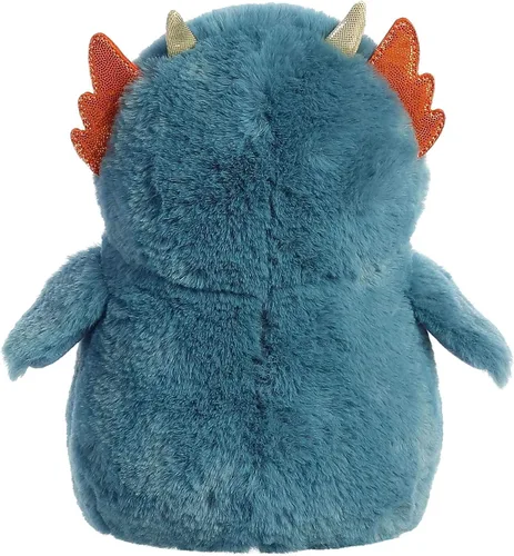 Miniatura 4 de Aurora® Juguetón Pompom Penguin™ Animal de peluche – Compañeros vibrantes para abrazos cálidos – Perfecto para adultos, niños y cumpleaños – Azul 7