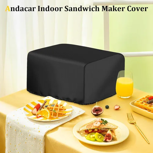 Miniatura 6 de Panini - Funda de prensa para Cuisinart Panini Press GR-4NP1, cubierta impermeable para sandwichera para parrilla interior 5 en 1, cubiertas
