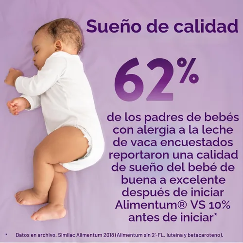 Miniatura 5 de Similac Alimentum con HMO 2'-FL - Fórmula hipoalergénica para bebés, para alergias alimentarias y cólicos debido a sensibilidad a las proteínas