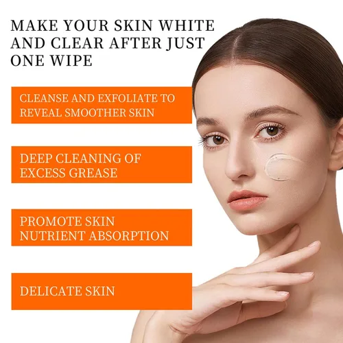 Miniatura 5 de Gel exfoliante naranja para cara y cuerpo - Exfoliante enzimático suave con extracto de naranja natural, exfoliante facial hidratante para todo tipo