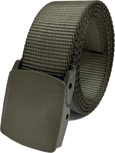 Miniatura 5 de Cinturones tácticos ajustables de alta resistencia para hombre con hebilla de plástico resistente de hasta 80 pulgadas de longitud