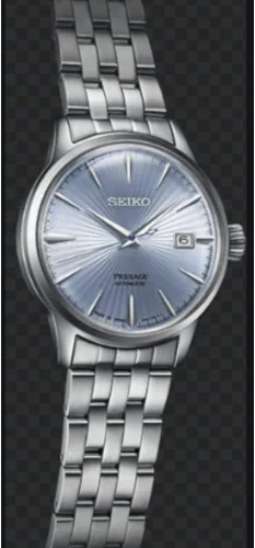Miniatura 5 de SEIKO Reloj automático con esfera azul Presage SRP841J1, Azul, Moderno
