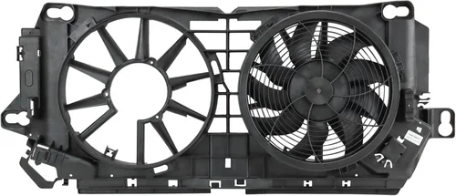Miniatura 140 de TRQ Conjunto de ventilador de refrigeración dual del radiador compatible con Toyota Highlander 2008-2013 TO3115155