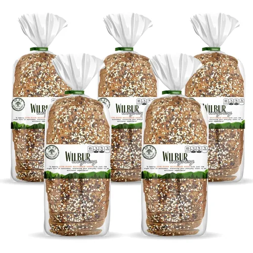 Miniatura 18 de Dr. B's Pan multigrano 1g de carbohidratos netos y 7g de proteína Bajo en calorías, vegano, sin azúcar Pan fresco, en rebanadas, keto y bajo