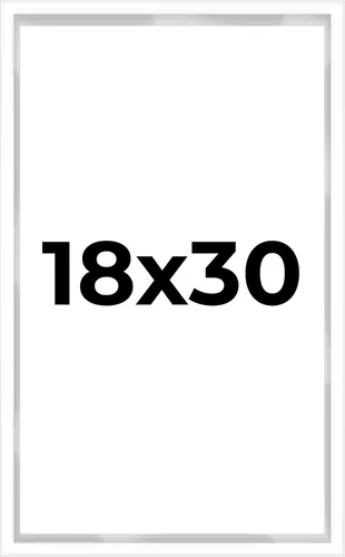 Miniatura 79 de Caja de sombra de 10 x 24 pulgadas, marco blanco contemporáneo – Tamaño interior 10 x 24 x 1 pulgada de profundidad – El marco blanco está hecho