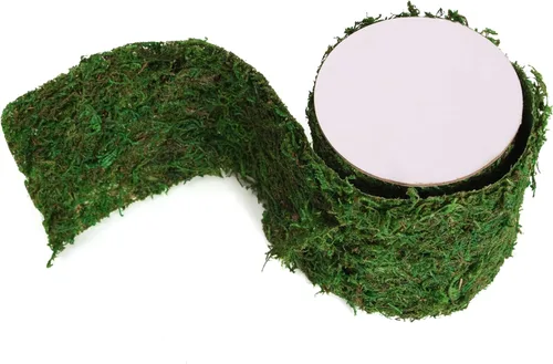Miniatura 4 de USMOLA Rollo de musgo, musgo seco para manualidades, camino de mesa de musgo para jardines de hadas, decoración de bosque de boda, tapete de musgo 4