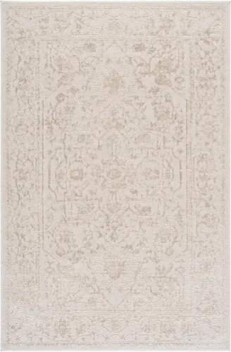 Miniatura 38 de Safavieh Reflection Collection RFT665C - Alfombra de 8 x 10 pies, gris claro y crema, bohemio, desgastado, no se desprende, de fácil cuidado
