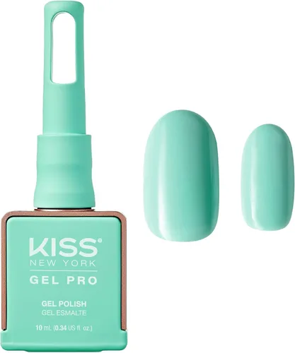 KISS NEW YORK Esmalte de uñas de gel Soak Off UV LED 10mL Nail Art Salon Manicura DIY libre de HEMA, libre de TPO, fabricado en Estados Unidos