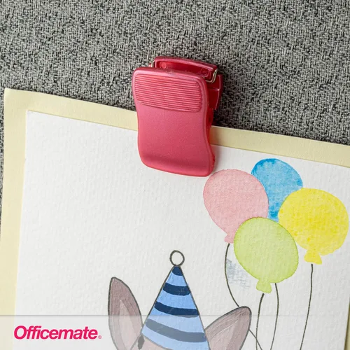 Miniatura 3 de Officemate – Clips de cubículo, caja de 24, Variados