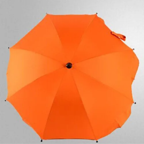 Miniatura 11 de Paraguas para sombrilla y sombrilla, cubierta de toldo de lluvia para cochecito de bebé, silla de ruedas, protección contra rayos UV Rosado