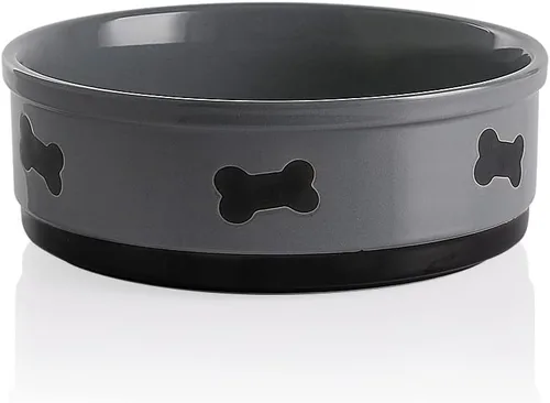 Miniatura 7 de Sweejar Cuencos de Cerámica para Perros, Plato de Comida para Perros Pequeños y Gatos, Cuenco de Porcelana Resistente para Mascotas para Comida