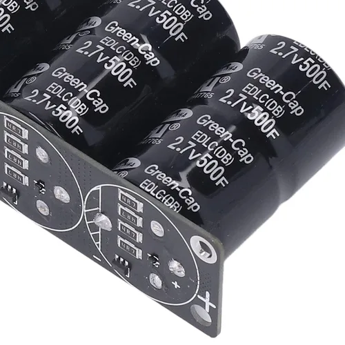 Miniatura 7 de 6 en Super Capacitor Set 1 2.7V500F Super Capacitor Condensador Componentes de Almacenamiento de Energía 16V 83F para Dispositivos Electrónicos