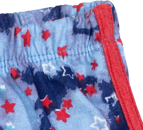 Miniatura 6 de DC Comics Conjunto de camiseta de la Liga de la Justicia Mujer Maravilla y pantalones cortos de delfín retro activo para bebés y niños grandes