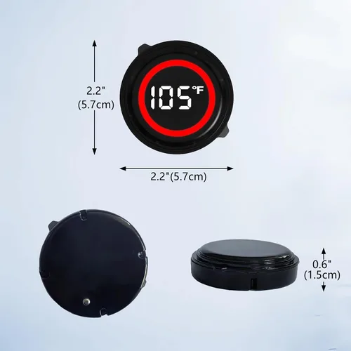 Miniatura 5 de Paquete de 2 termómetros flotantes impermeables para baño de hielo, piscina, bañera