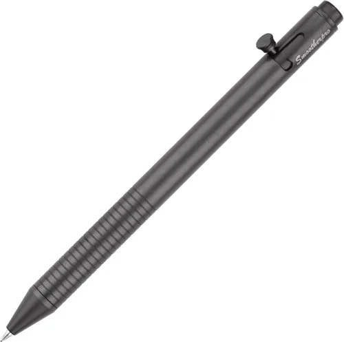 Miniatura 8 de SMOOTHERPRO - Bolígrafo de acción de perno, bolígrafo esferográfico de acero inoxidable compatible con recarga de Pilot G2, bolígrafo EDC