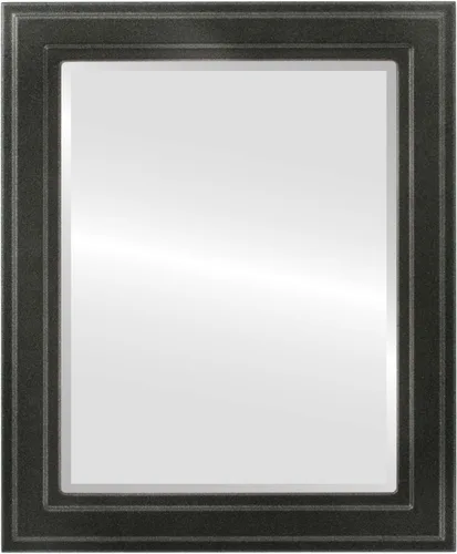 Miniatura 24 de OVALCREST Espejo de pared biselado rectangular para decoración del hogar, estilo Wright - Oro champán - Dimensiones exteriores de 16 x 20 pulgadas