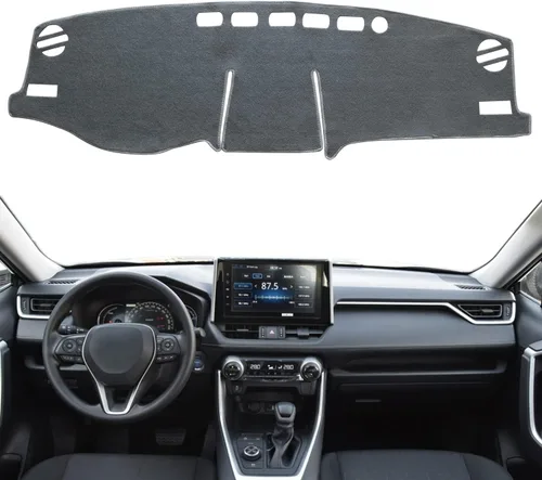 Miniatura 7 de para Accesorios de Toyota Rav4 2025 2024 2023 2022 2021 2020 2019 Cubierta del Tablero Cubierta de Tablero Alfombrilla de Ajuste Personalizado Azul