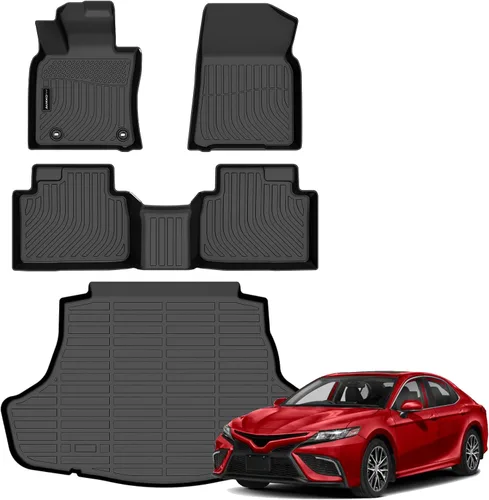 Miniatura 21 de Auxko Alfombrilla de carga para todo tipo de clima, apta para Toyota 4Runner 2026 2025 de 5 plazas, versión de gasolina, accesorios protectores, sin