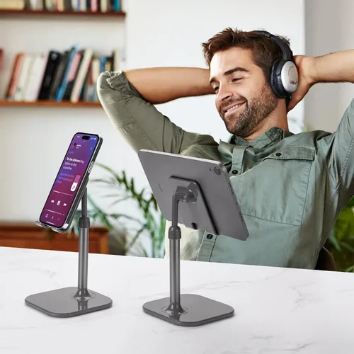 Miniatura 7 de Doboli Soporte para Teléfono Celular, Soporte para Teléfono de Escritorio, Soporte para Teléfono Compatible con iPhone y Todos los Teléfonos Móviles
