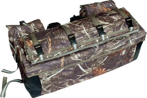 Miniatura 3 de Bolsa de carga UNISTRENGH ATV. Bolsa de engranaje trasera. Bolsa de 600D Oxford impermeable con franja reflectante, almacenamiento en la parte