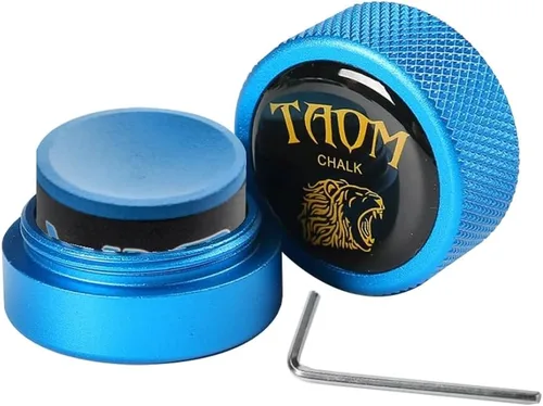 Miniatura 11 de TAOM - Soporte para tiza de billar, herramienta práctica redonda, accesorios de billar, mini estuche magnético para punta de tiza, contenedor